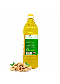 Dầu Phộng Nguyên Chất Bảo Tâm (Dầu Đậu Phộng Nguyên Chất, Dầu Lạc Nguyên Chất) – Sản xuất từ Hạt Đậu Phộng Sẻ Tự nhiên, Cao cấp, Hương vị tuyệt vời - Hàng Chính Hãng – 1 L