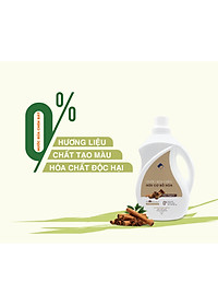 Nước rửa chén hữu cơ Bồ hòn Ecocare tinh dầu Quế 2000ml 