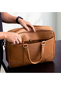 Cặp Công Sở Lata ( Thời trang nam basic - Cặp da CA31 )