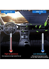 Rèm che nắng kính lái ô tô cao cấp QL-70 dùng cho xe Sedan và SUV