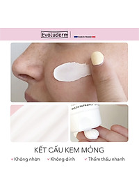 Kem dưỡng ẩm phục hồi và nuôi dưỡng làn da Evoluderm 50ml
