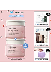 Kem Dưỡng Ẩm Sáng Da Từ Hoa Anh Đào Đảo Jeju Innisfree Cherry Blossom Tone Up Cream 50Ml – 131171021