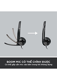 Tai nghe có dây Logitech H390 -  Hàng chính hãng