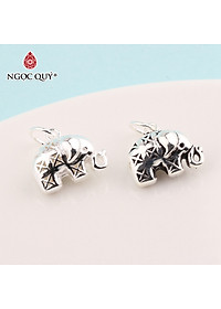 Charm bạc thái con voi treo - Ngọc Quý Gemstones