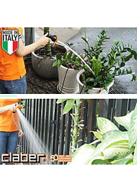 Vòi Tưới Cây Đa Năng Claber Elegant 9083, nhựa ABS, kết nối nhanh, tưới 4 chế độ