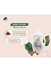Nước lau sàn Hữu cơ Ecocare đuổi muỗi tinh dầu Sả chanh 4000ml