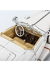Mô Hình Xe Mercedes-Benz 500K TYP Special Roadster White 1:18 Maisto- MH 36055