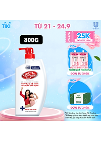 Sữa tắm 850g Lifebuoy Sạch khuẩn Bảo vệ khỏi 99.9% vi khuẩn gây bệnh tốt nhất Bảo vệ vượt trội 10 Mạnh mẽ với thành phần chứa ion Bạc+ hỗ trợ cùng…