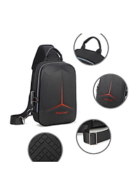 Túi đeo chéo nam tích hợp khóa chống trộm chống nước cao cấp phong cách mới