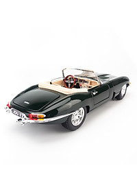 Mô Hình Xe  Jaguar E-Type Cabrio Green 1:18 Bburago - MH-12046