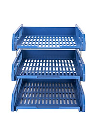 Khay 3 Tầng Deli 9209 - Màu Ngẫu Nhiên