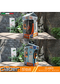 Bộ Hẹn Giờ Tưới Cây Tự Động 15 Kênh Vặn Claber 8419 - Kết Nối Cảm Biến Mưa 