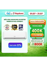 Máy lạnh Nagakawa Inverter 1HP NIS-C09R2H11 – Chỉ giao HCM