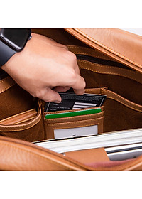 Cặp Công Sở Lata ( Thời trang nam basic - Cặp da CA31 )