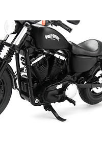 Mô Hình Xe Harley Davidson 13 Sportster Iron 883 Flat Black 1:12 Maisto MH-32326