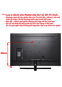 Chân đế TV LCD 19-75 inch, chân đế TV để bàn cho tất cả các loại tivi Samsung, LG, Sony, TCL, Panasonic, Sharp, vv - Hàng Nhập Khẩu