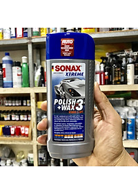 Dung dịch đánh bóng sơn xe Sonax Xtreme Polish Wax 3 250ml 202100