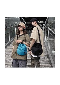 Túi đeo chéo nữ nam unisex chống thấm nước dạng rút Hàn quốc BEE GEE 091 du lịch thời trang