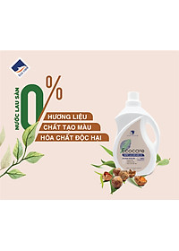 Nước lau sàn Hữu cơ Ecocare đuổi muỗi tinh dầu Sả chanh 4000ml