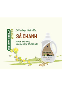 Nước Rửa Chén Hữu Cơ Bồ Hòn Và Tinh Dầu Sả Chanh 500ml thương hiệu Ecocare