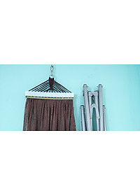 Võng xếp BAN MAI, võng cho trẻ em, nguyên bộ gồm khung võng và lưới võng (Giao màu ngẫu nhiên)