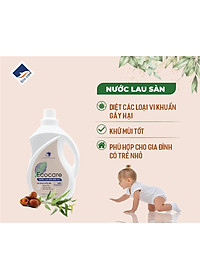 Nước lau sàn Hữu cơ Ecocare đuổi muỗi tinh dầu Quế 4000ml