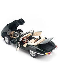 Mô Hình Xe  Jaguar E-Type Cabrio Green 1:18 Bburago - MH-12046