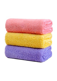 Khăn Mặt Cotton Tự Nhiên 100% Niva WS4 Mềm Mịn Thấm Hút Tốt, An Toàn Cho Da, Trơn Kích Thước 280x480 mm