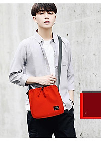 Túi đeo chéo nữ nam unisex chống thấm nước dạng rút Hàn quốc BEE GEE 091 du lịch thời trang