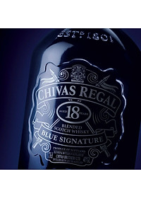 Rượu Whiskey Chivas Regal 18 Blue Signature 700ml có hộp