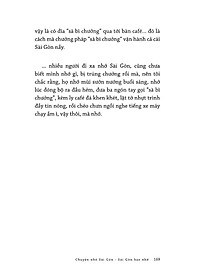 Sách Chuyện Nhỏ Sài Gòn Bao Nhớ