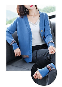 Áo Cardigan Nữ Họa Tiết Xinh Thời Trang Korea Haint Boutique Ak36