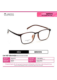 Gọng kính nhựa GH1918 thời trang nam nữ siêu nhẹ siêu bền OURESS