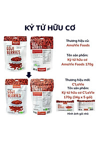 Hạt kỷ tử hữu cơ 170gr - AmaVie Foods