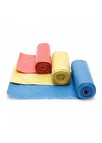 1kg - Túi đựng rác gia đình, khách sạn, Bao đựng rác văn phòng 3 màu size tiểu 45x55 cm