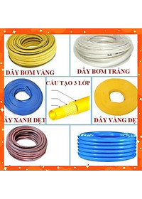 Bộ dây vòi xịt nước rửa xe, tưới cây tăng áp 3 lần,loại 15M (nối đồng nhựa đen) 206317