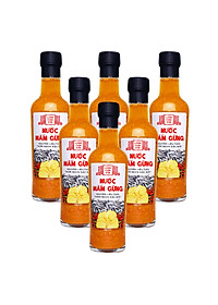 Đặc Sản Phan Thiết - Nước Mắm Gừng Pha Sẵn Cao Cấp Làng Chài Xưa, Nguyên Liệu Tươi, Thơm Ngon Đặc Biệt Từ Gừng, Tỏi, Ớt Tươi, Chai Thủy Tinh 300G