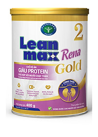 Sữa Leanmax Rena 2 Gold (400g) - Dinh Dưỡng dành cho người cần bổ sung Protein