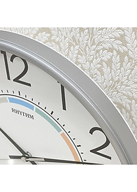 Đồng hồ Rhythm CMG595NR66 – KT 31.0 x 4.5cm/735g, vỏ nhựa, dùng Pin.