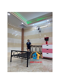 Giường sắt kiểu mới nhiều kích thước từ 1m đến 1m8