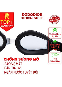 Kính bơi chống sương mờ dododios, chống UV, 100% silicone mềm mại, thiết kế không trơn trượt, độ co giãn, siêu bền