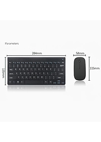 Bộ Bàn Phím Chuột không dây W28 nhỏ gọn - cho máy tính , Laptop , điện thoại , máy tính bảng hàng nhập khẩu