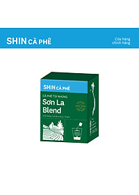 Cà phê Sơn La Blend - SHIN Cà Phê - Túi Nhúng - Hộp 10 gói