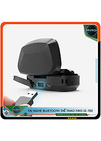 Tai Nghe Bluetooth Nhét Tai Không Dây FIRO A18 - Pin Dock Sạc 300mAh - Bluetooth V5.3 - Tai Nghe FIRO A18 Điều Khiển Cảm Ứng Thông Minh - Công Nghệ Kháng Nước IPX5 - Tai Nghe Không Dây FIRO A18 - Phù Hợp Với Tất Cả Dòng Máy - Hàng Chính Hãng