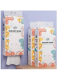 Khăn giấy treo tường 1280 tờ/4 lớp Topgia dạng rút tiện lợi cao cấp, tiết kiệm, an toàn kèm móc treo (Thùng 4 gói) 157x175cm