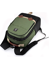 Balo Thời Trang Học Đường PRAZA - BL167 (Xanh Lá Cây)