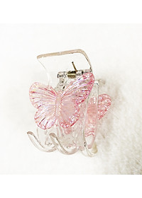 Kẹp tóc con bướm - kẹp tóc càng cua 5 răng - kẹp tóc trong suốt - kẹp gấp 5 răng mẫu mới