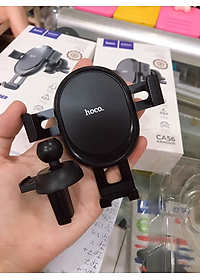 Giá đỡ kẹp điện thoại Hoco CA56 gắn khe máy lạnh xe hơi xe ô tô xoay 360 độ hàng chính hãng (tặng bút bi hình viên thuốc)
