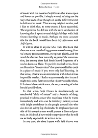 Absolutely On Music: Conversations With Seiji Ozawa