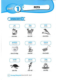 Sách Từ Vựng Tiếng Anh Theo Chủ Đề Lớp 3